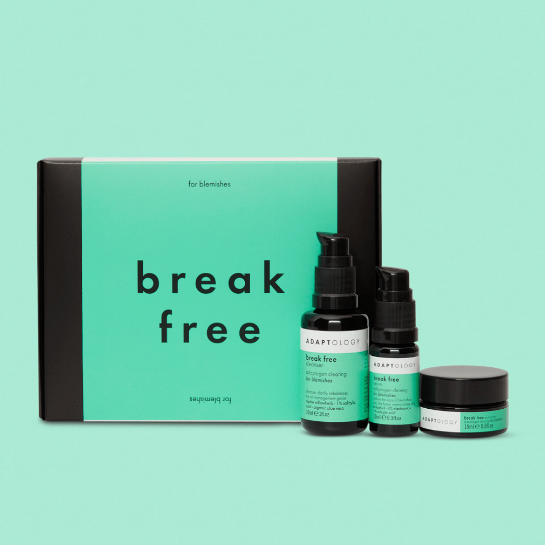 Break Free Discovery Set | Natural Skin Routine For Acne | Adaptology