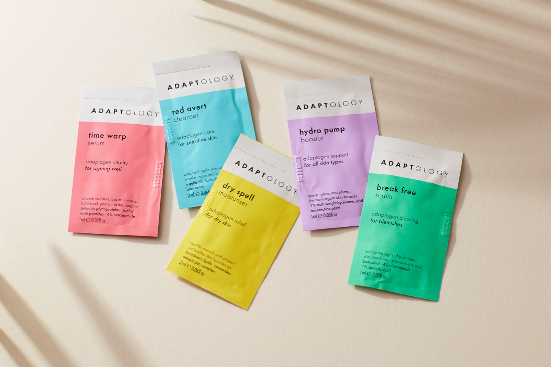 Break Free Sachets | Natural Skincare Samples For Acne | Adaptology