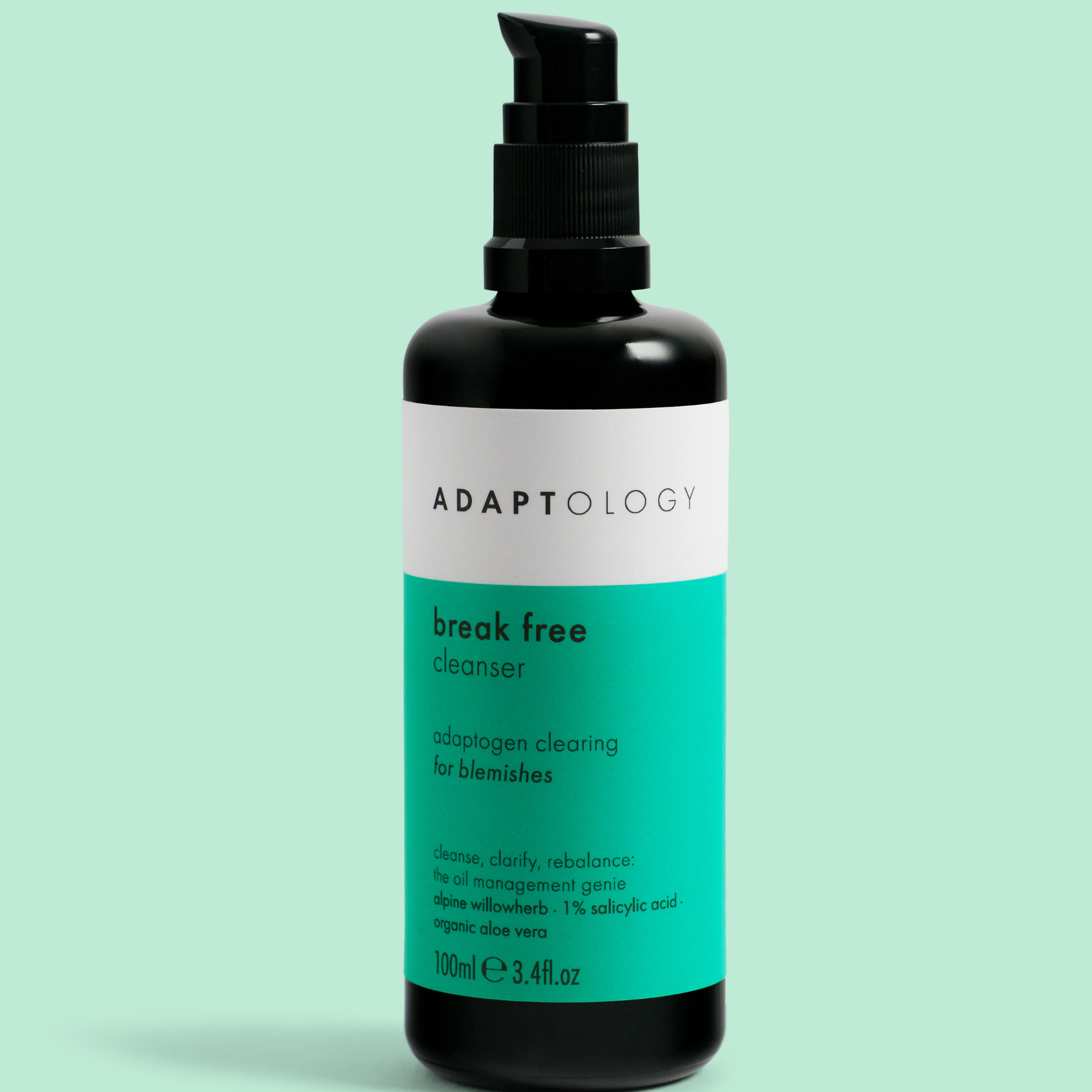 Break Free Cleanser | Natural Cleanser For Oily Skin | Adaptology