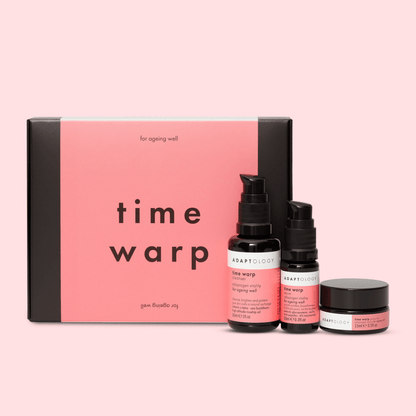 Time Warp Discovery | Natural Anti Aging Skin Care Set | Adaptology